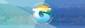 CVCC logo on blue background