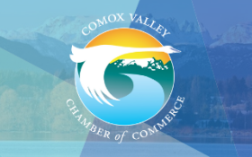 CVCC logo on blue background